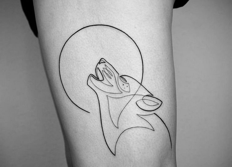 One Line Tattoo